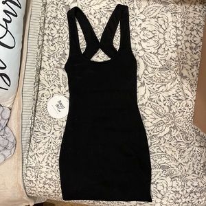 Maja mini dress black